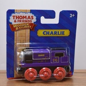 Charlie 14  Y4402 Friends Wooden Railway Train Engine Fisher Price New